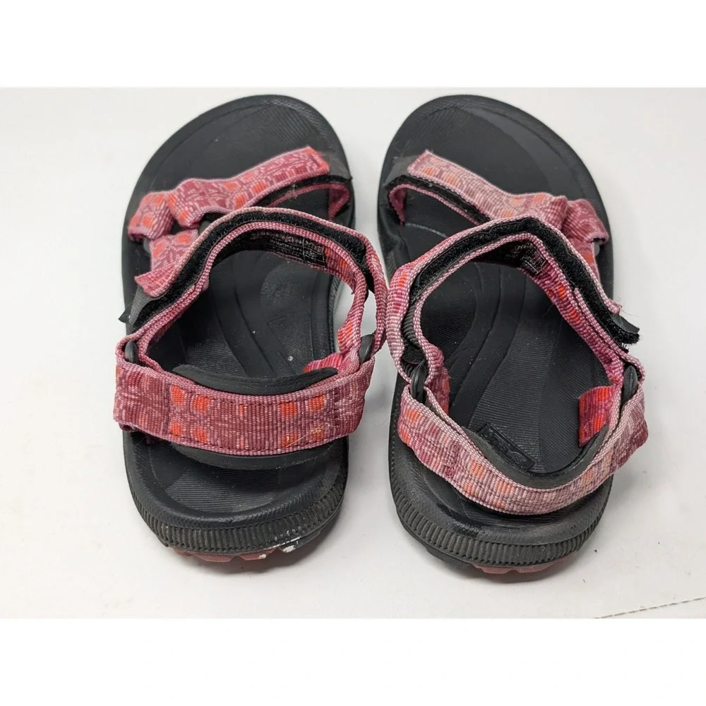 Teva Kids Hurricane Sandals Girls Size‎ 3 6294 Pink Black